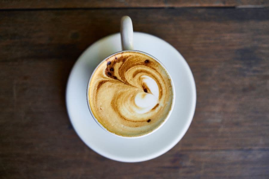 Latte at Oakwell Coffee House